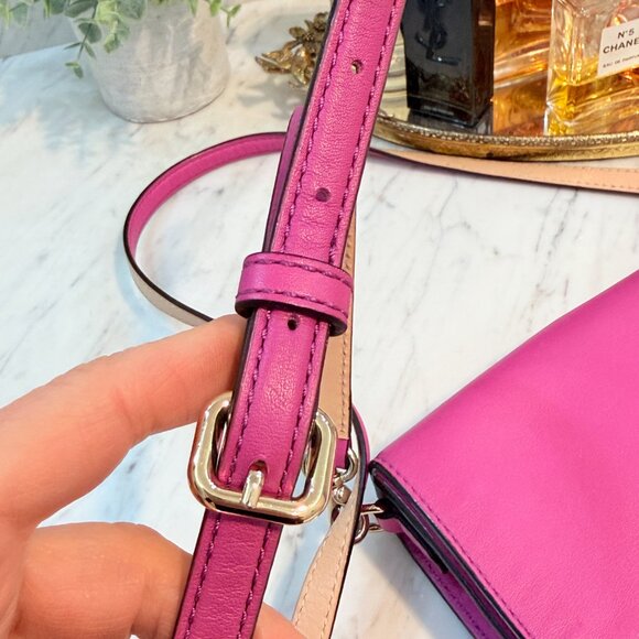 Kate spade Fuchsia Leather Crossbody - Picture 7 of 17